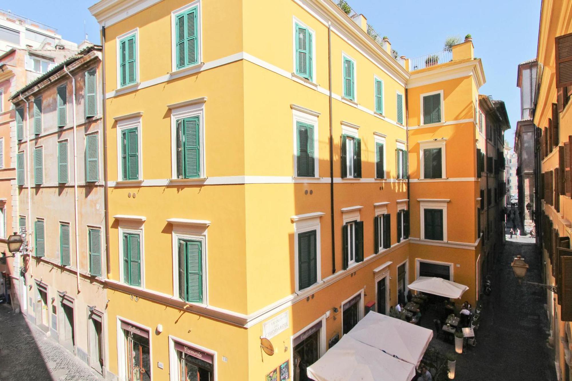 Campo De Fiori - Loft In Originario Anfiteatro Romano Ngoại thất bức ảnh